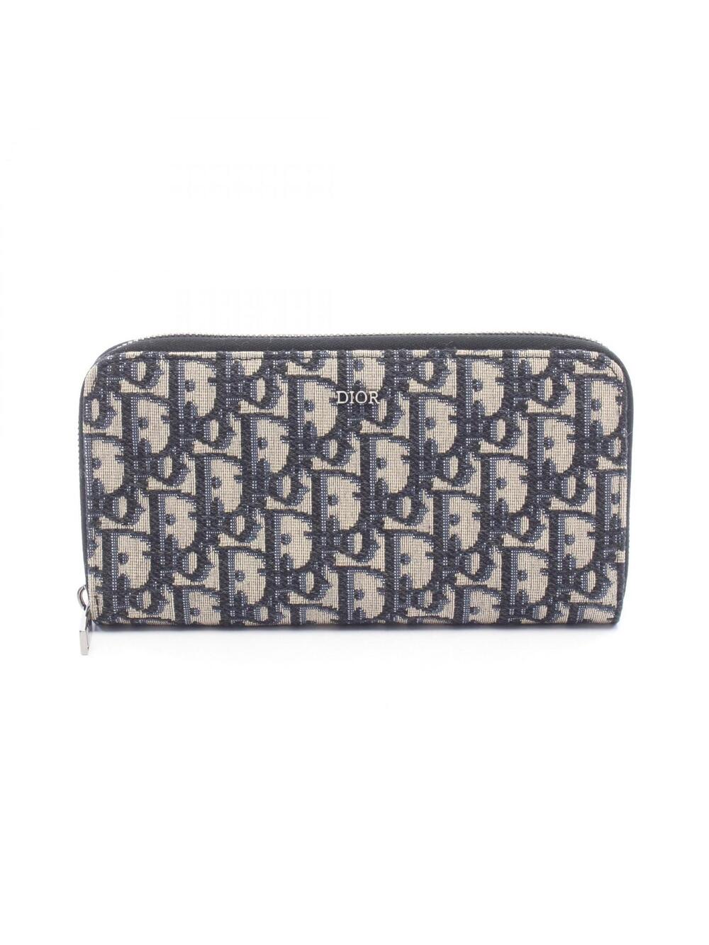 Christian Dior Oblique Around Zip Long #360114D70B